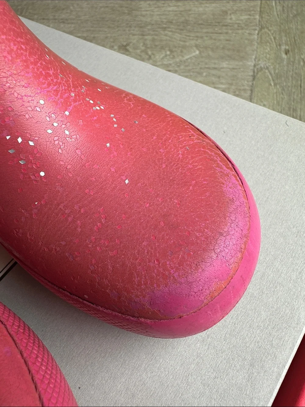 Hunter Kids Pink Waterproof Rain Boots